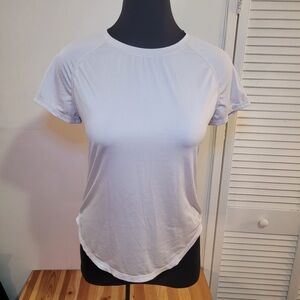 SHEIN Light Gray Short Sleeve Tee
